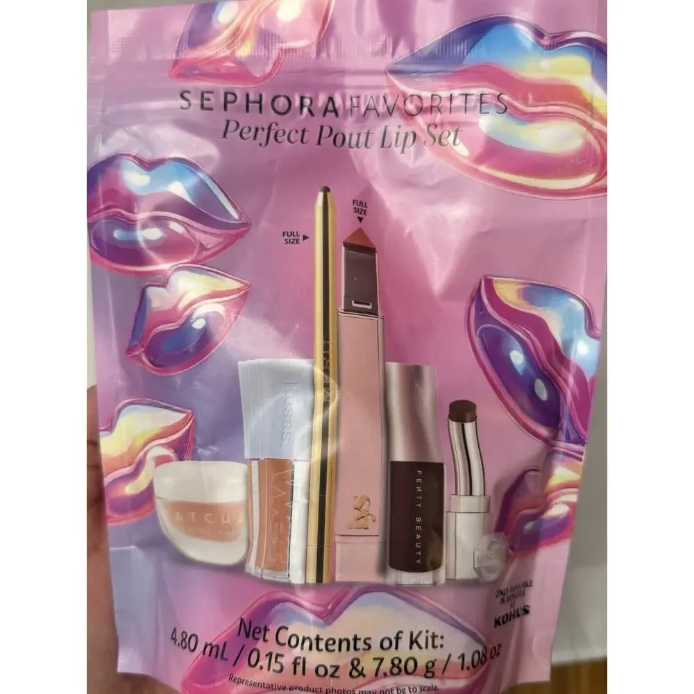 Sephora Favorites Perfect Pout Lip Set 5-Piece Makeup Kit - NEW SEALED